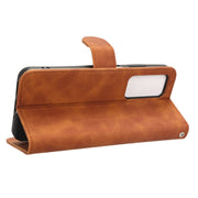 For Blackview A85 Skin Feel Magnetic Flip Leather Phone Case(Brown)