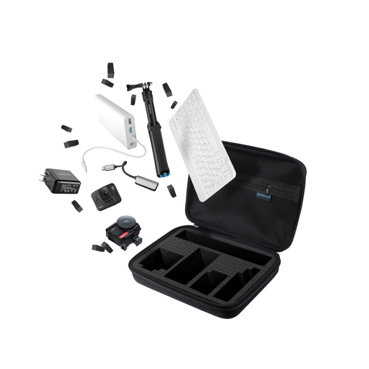 For GoPro HERO8 / 7 / 6 RUIGPRO Shockproof Water-resistant Portable Case Box Size: 28 x 19.7 x 6.8cm