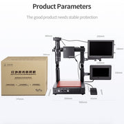 Mega-idea Intelligent Infrared Laser Desoldering Machine, Model:Without Microscope Set(US Plug)