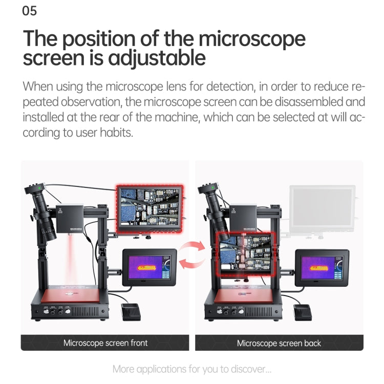 Mega-idea Intelligent Infrared Laser Desoldering Machine, Model:Without Microscope Set(US Plug)