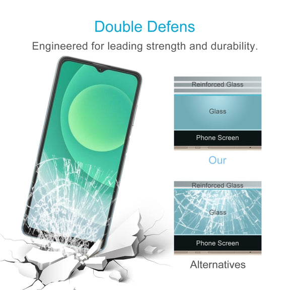 For Blackview Oscal C30 10pcs 0.26mm 9H 2.5D Tempered Glass Film