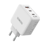 DUZZONA T9 65W Dual USB-C / Type-C+USB GaN Fast Charger, Specification:EU Plug