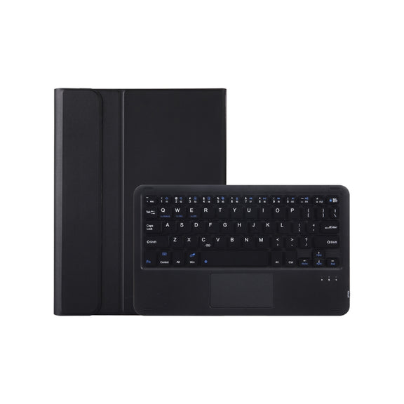 For Huawei MatePad 11 2023 AHW13-A Lambskin Texture Ultra-thin Detachable Bluetooth Keyboard Leather Case with Touchpad(Black)
