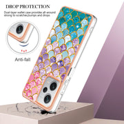 For Xiaomi Redmi Note 12 Pro+ 5G Global Electroplating IMD TPU Phone Case(Colorful Scales)