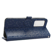 For Blackview A85 Honeycomb Dot Texture Leather Phone Case(Blue)