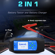 CAT-280 2 in 1 Car Battery Charger & Color Screen Battery Tester