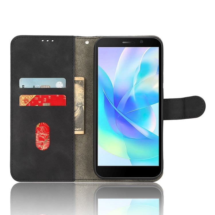 For Doogee X97 / X97 Pro Skin Feel Magnetic Flip Leather Phone Case(Black)