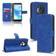 For Doogee X97 / X97 Pro Skin Feel Magnetic Flip Leather Phone Case(Blue) - Doogee Cases by PMC TechLife | Online Shopping South Africa | PMC TechLife | Buy Now Pay Later Mobicred