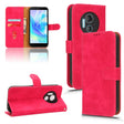 For Doogee X97 / X97 Pro Skin Feel Magnetic Flip Leather Phone Case(Rose Red) - Doogee Cases by PMC TechLife | Online Shopping South Africa | PMC TechLife | Buy Now Pay Later Mobicred
