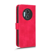 For Doogee X97 / X97 Pro Skin Feel Magnetic Flip Leather Phone Case(Rose Red)