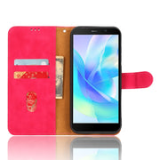 For Doogee X97 / X97 Pro Skin Feel Magnetic Flip Leather Phone Case(Rose Red)