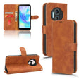 For Doogee X97 / X97 Pro Skin Feel Magnetic Flip Leather Phone Case(Brown) - Doogee Cases by PMC TechLife | Online Shopping South Africa | PMC TechLife | Buy Now Pay Later Mobicred
