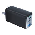 65W Dual PD USB-C / Type-C + USB 3-Port Gan Fast Charging Charger, Plug:US Plug(Black) - USB Charger by PMC TechLife | Online Shopping South Africa | PMC TechLife | Buy Now Pay Later Mobicred