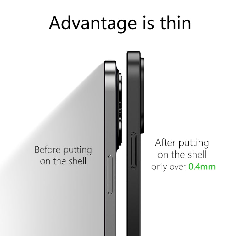 For iPhone 13 Pro Max wlons Magsafe Carbon Fiber Kevlar TPU Phone Case(Black)