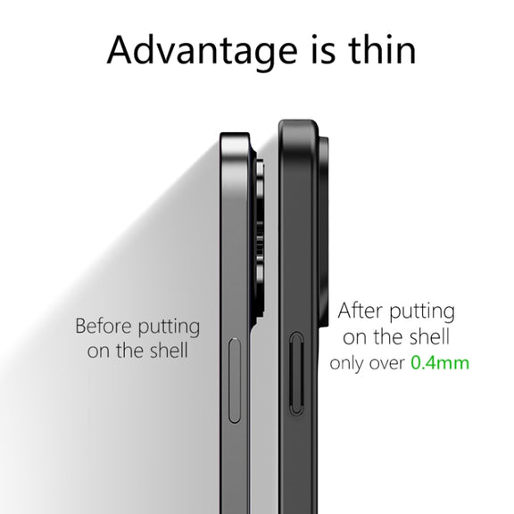 For iPhone 13 wlons Magsafe Carbon Fiber Kevlar TPU Phone Case(Black)
