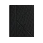 For iPad 10th Gen 10.9 2022 B10S Triangle Holder Three-color Backlight Bluetooth Keyboard Leather Case(Black)