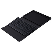 For iPad 10th Gen 10.9 2022 B10S Triangle Holder Three-color Backlight Bluetooth Keyboard Leather Case(Black)