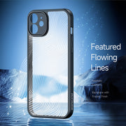 For iPhone 12 DUX DUCIS Aimo Series  Frosted Feel Phone Case(Black)