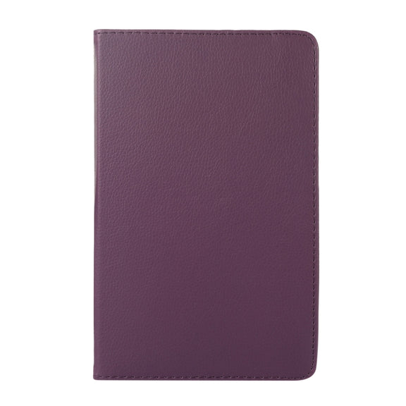 For Lenovo Tab M9 360 Degree Rotation Litchi Texture Tablet Leather Case with Holder(Purple)