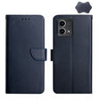For Motorola Moto G Stylus 5G 2023 Genuine Leather Fingerprint-proof Horizontal Flip Phone Case(Blue) - Motorola Cases by PMC TechLife | Online Shopping South Africa | PMC TechLife | Buy Now Pay Later Mobicred