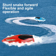 JJR/C S8 2.4G Mini RC Upright High Speed Stunt Boat(Blue)