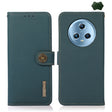 For Honor Magic5 KHAZNEH Custer Genuine Leather RFID Phone Case(Green) - free shipping - PMC TechLife - Order now!
