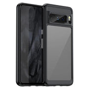 For Google Pixel 8 Pro Colorful Series Acrylic + TPU Phone Case(Black)