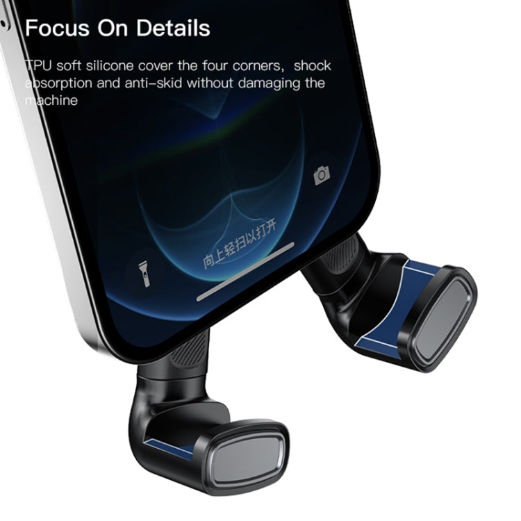 Yesido C191 4-axis Support Bicycle Handle Phone Holder(Black)