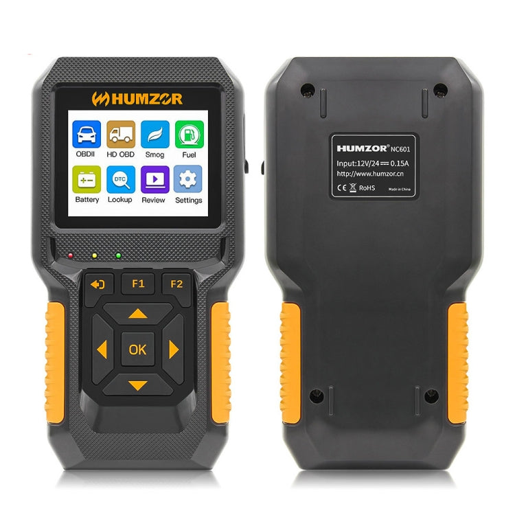 HUMZOR NC601 12-24V Car and Truck OBD2 Scan Tool Diagnostic Tool