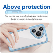 For Huawei Pura 70 Colorful Series Acrylic + TPU Phone Case(Blue)