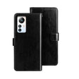 For Blackview A85 idewei Crazy Horse Texture Leather Phone Case with Holder(Black) - More Brand by idewei | Online Shopping South Africa | PMC TechLife | Buy Now Pay Later Mobicred