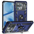 For Xiaomi Mi 11 Ultra Shockproof TPU + PC Phone Case with Holder(Blue) - Xiaomi Cases by PMC TechLife | Online Shopping South Africa | PMC TechLife | Buy Now Pay Later Mobicred