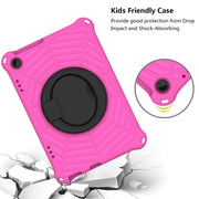 For Lenovo Tab M10 3rd Gen Spider King Silicone Protective Tablet Case(Rose Red)