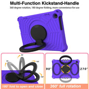 For Lenovo Tab M10 3rd Gen Spider King Silicone Protective Tablet Case(Purple)