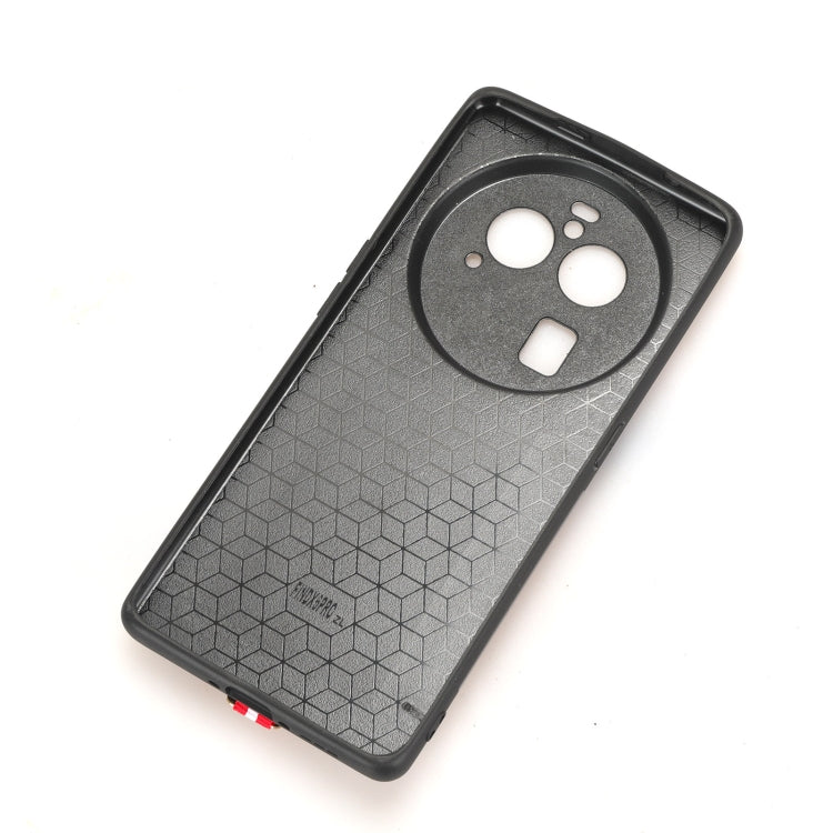 For OPPO Find X6 Pro 5G Wristband Leather Back Phone Case(Red)