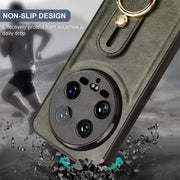 For Xiaomi 14 Ultra Wristband Leather Back Phone Case(Green)