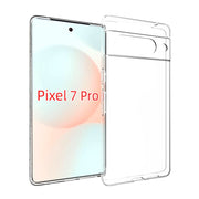 For Google Pixel 7 Pro Water-resistant Texture TPU Phone Case(Transparent)