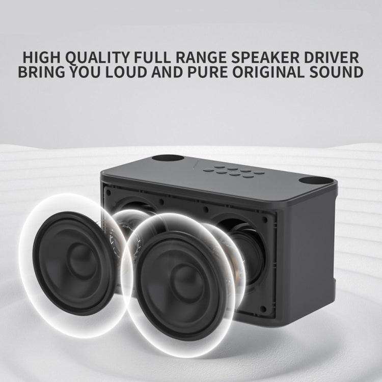 NewRixing NR8088 Wireless Microphone TWS Handheld Noise Reduction Smart Bluetooth Speaker(Creamy White)