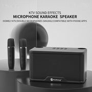 NewRixing NR8088 Wireless Microphone TWS Handheld Noise Reduction Smart Bluetooth Speaker(Creamy White)