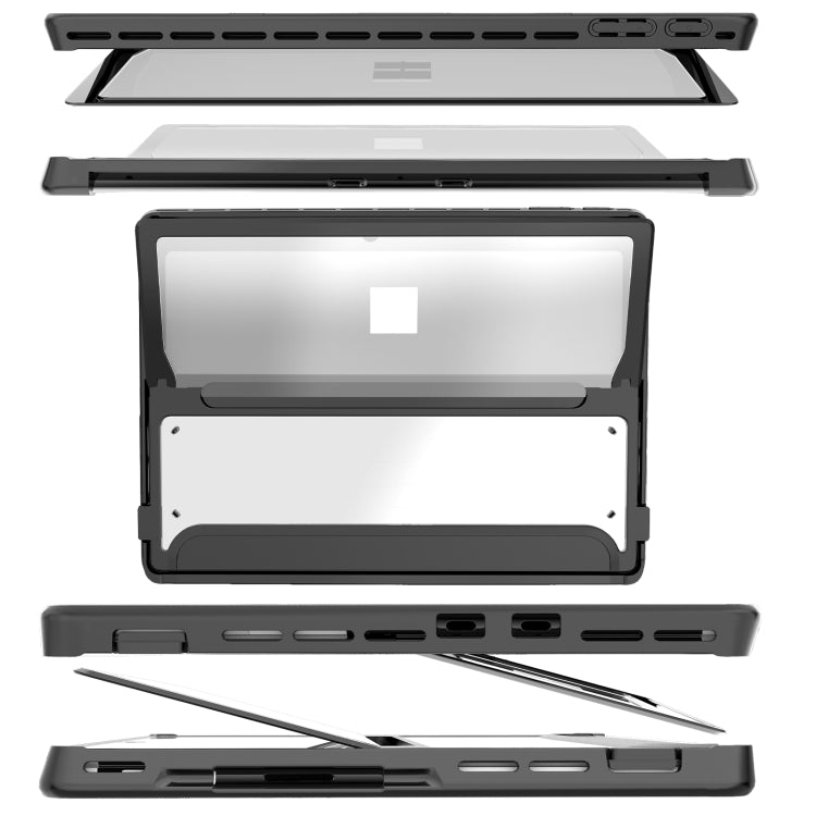 For Microsoft Surface Pro 9 Shockproof TPU Hard PC  Tablet Case