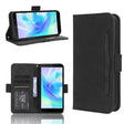 For Doogee X97 / X97 Pro Skin Feel Calf Texture Card Slots Leather Phone Case(Black) - Doogee Cases by PMC TechLife | Online Shopping South Africa | PMC TechLife | Buy Now Pay Later Mobicred