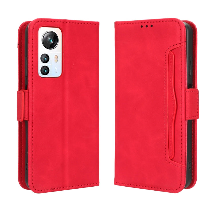 For Blackview A85 Skin Feel Calf Texture Card Slots Leather Phone Case(Red)