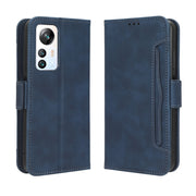 For Blackview A85 Skin Feel Calf Texture Card Slots Leather Phone Case(Blue)