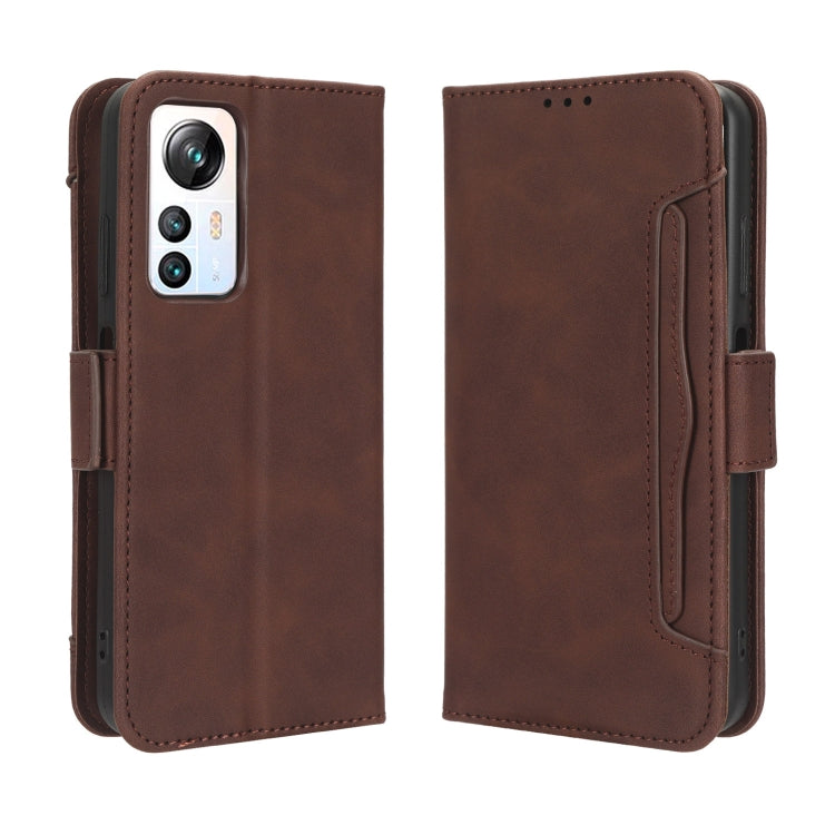 For Blackview A85 Skin Feel Calf Texture Card Slots Leather Phone Case(Brown)