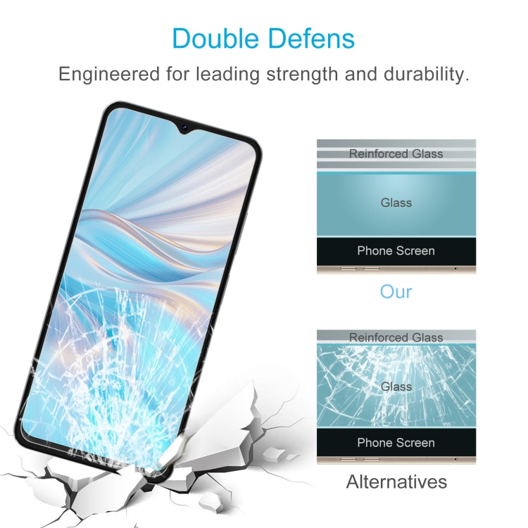 For Blackview Oscal C70 10pcs 0.26mm 9H 2.5D Tempered Glass Film