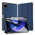 For Xiaomi Pad 6 Pro / Pad 6 DUX DUCIS Domo Series Magnetic Flip Leather Tablet Case(Blue) - More Tablet Cases by DUX DUCIS | Online Shopping South Africa | PMC TechLife | Buy Now Pay Later Mobicred