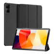For Xiaomi Redmi Pad SE DUX DUCIS Domo Series Magnetic Flip Leather Tablet Case(Black) - More Tablet Cases by DUX DUCIS | Online Shopping South Africa | PMC TechLife | Buy Now Pay Later Mobicred