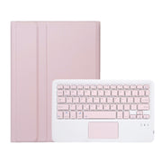 For Xiaomi Pad 6 / Pad 6 Pro A0N7-A Lambskin Texture Ultra-thin Bluetooth Keyboard Leather Case with Touchpad(Pink)