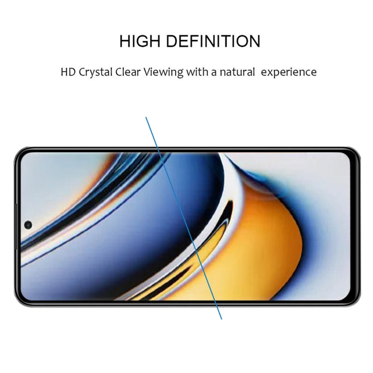 For Realme 11 Pro+ 3D Curved Edge Full Screen Tempered Glass Film