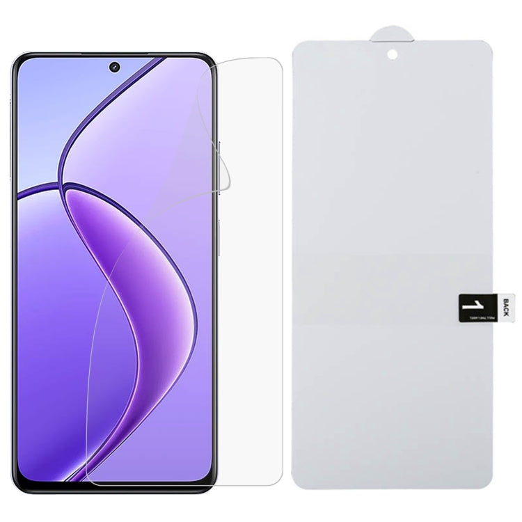For Realme 12 / C75 Full Screen Protector Explosion-proof Hydrogel Film